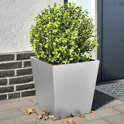 Garden Planter Olive Green Steel