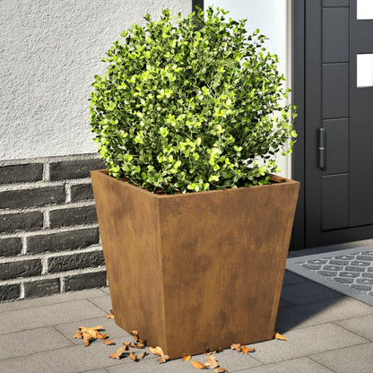 Garden Planter Olive Green Steel