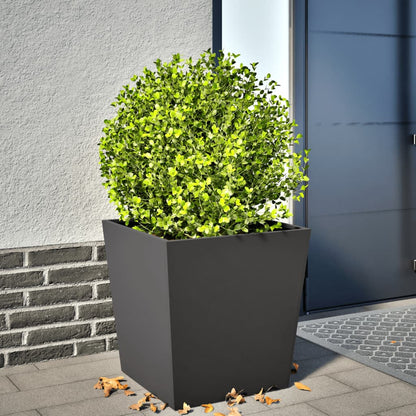 Garden Planter Olive Green Steel