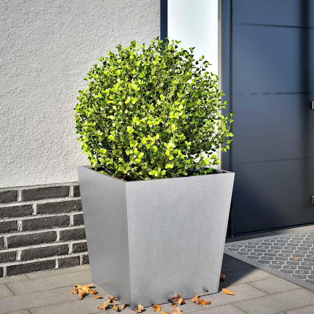 Garden Planter Olive Green Steel