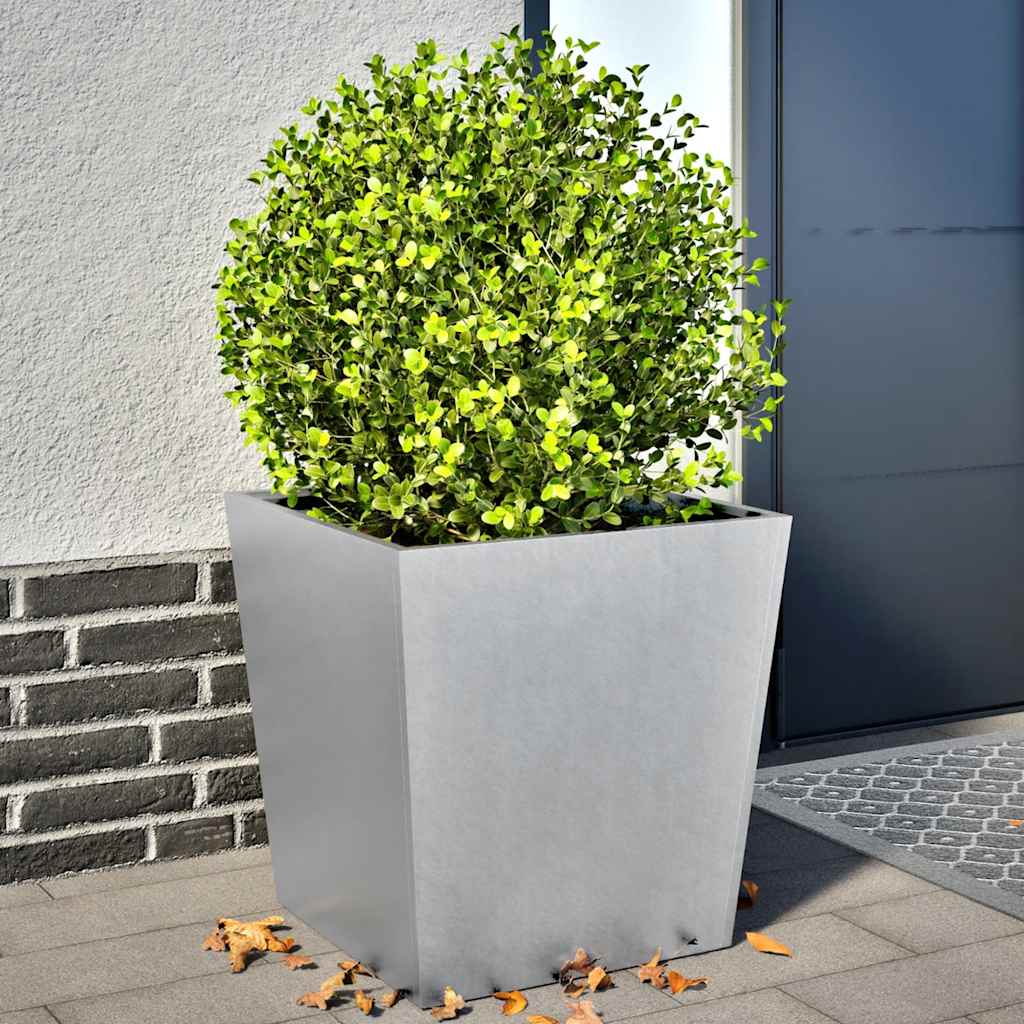 Garden Planter Olive Green Steel