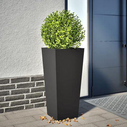 Garden Planter Olive Green Steel