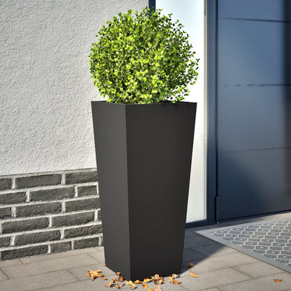 Garden Planter Olive Green Steel