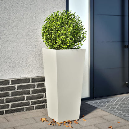 Garden Planter Olive Green Steel