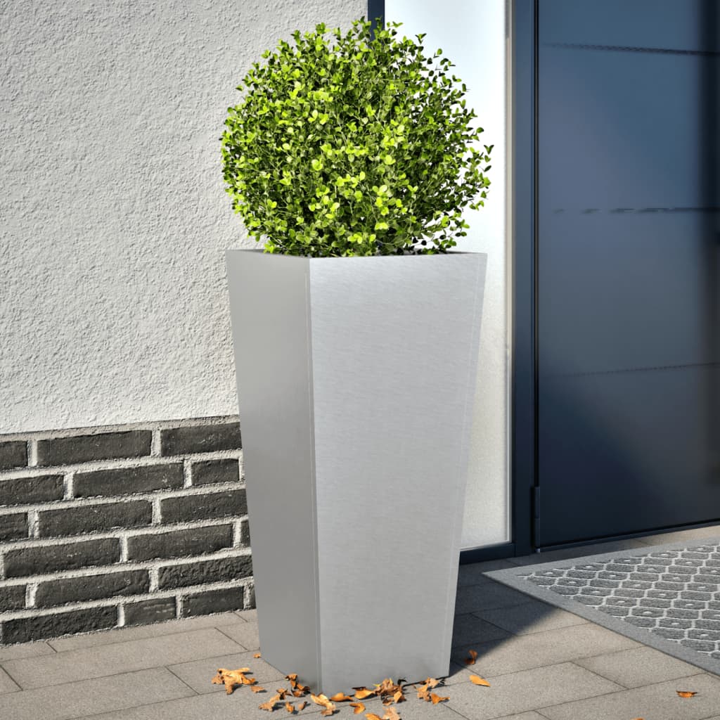 Garden Planter Olive Green Steel