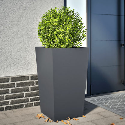 Garden Planter Olive Green Steel