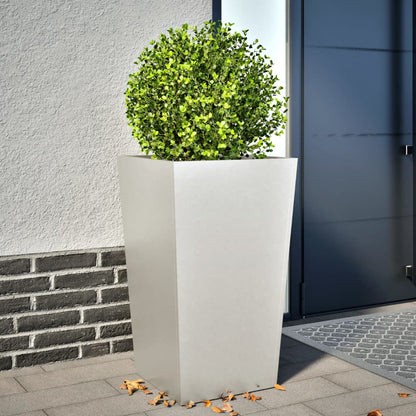 Garden Planter Olive Green Steel