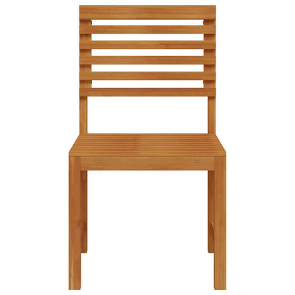 Garden Chair 2 Pcs Brown 50 X 50 X 91Cm Solid Acacia Wood