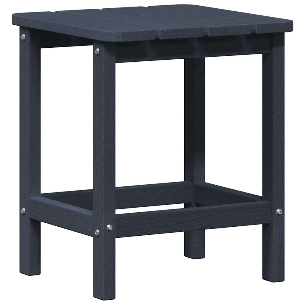 Garden Chair 3 Pcs Navy Polyethylene