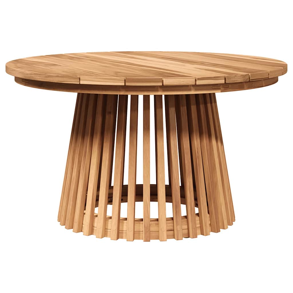 Side Table Brown 70 X 70 X 40 Cm Solid Teak Wood