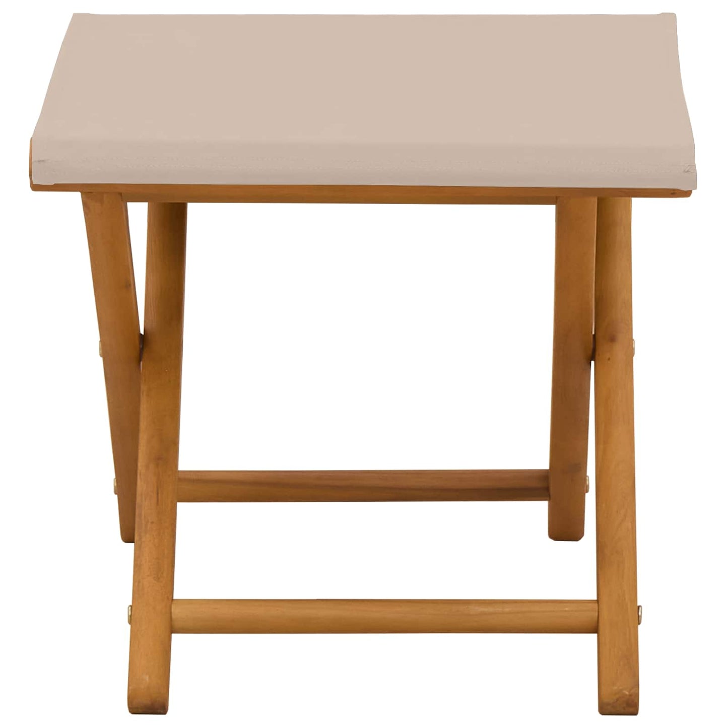 Deck Chair 2 Pcs Solid Eucalyptus Wood