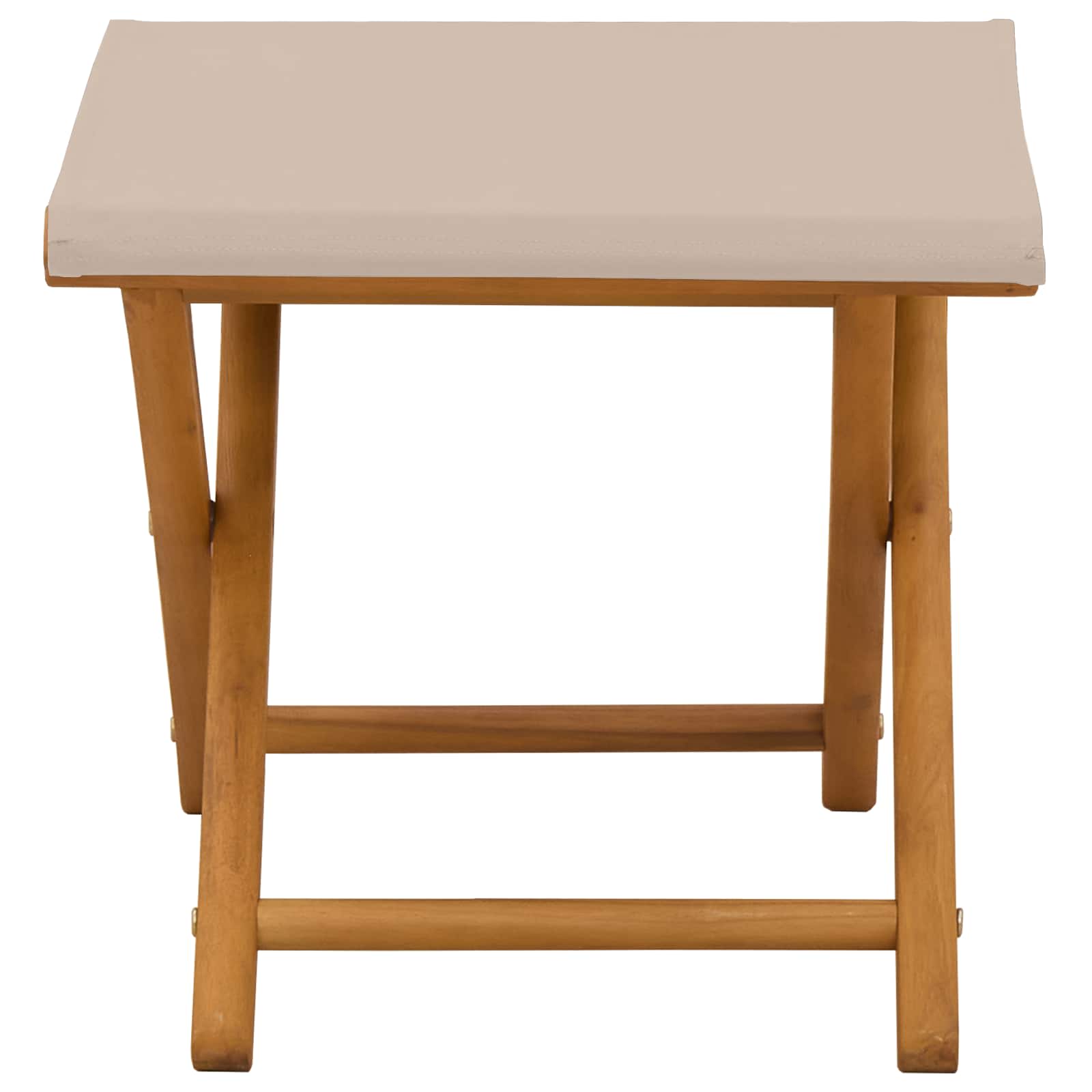 Deck Chair 2 Pcs Solid Eucalyptus Wood
