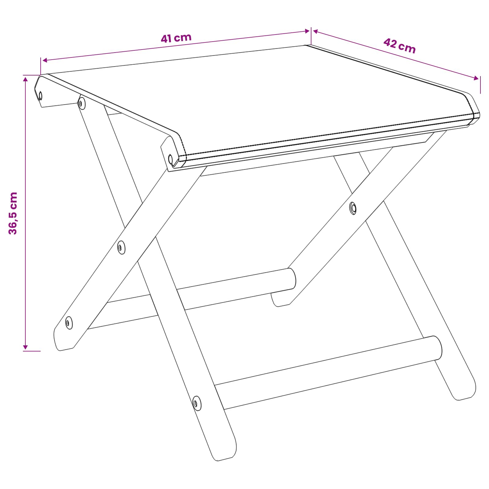 Deck Chair 2 Pcs Solid Eucalyptus Wood