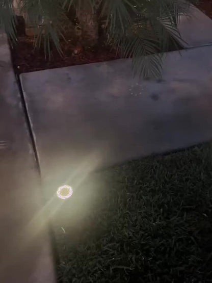 Solar In-Ground Garden Lights, 8 LEDs, IP44, 4–24 Pack