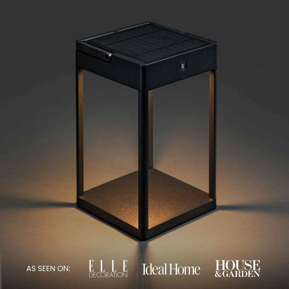 Touch-control solar metal lantern for Solar Metal Lantern with Touch Control, Aluminium, 2 Colours