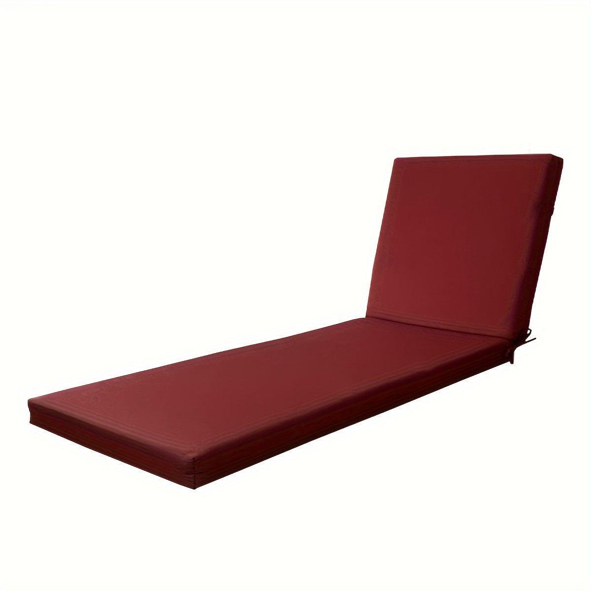 Outdoor Chaise Lounge Cushion, Foam Fill, Zippered, Pool & Patio