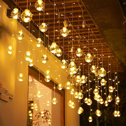 Wishing Ball LED String Lights, 108 LEDs, 8 Lighting Modes