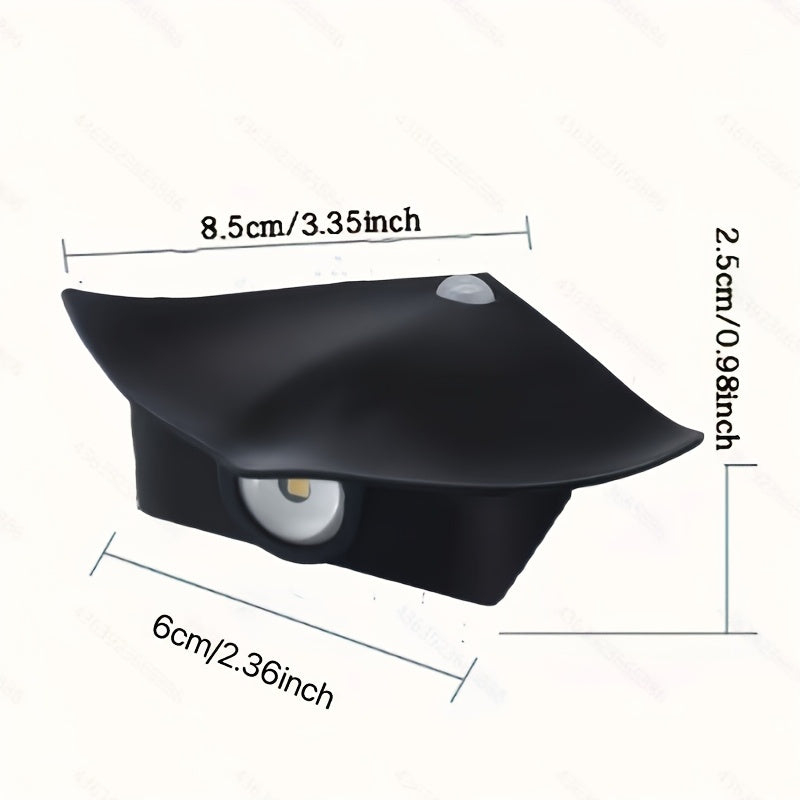 Motion Sensor Wall Light, Battery Powered, Modern, Warm White