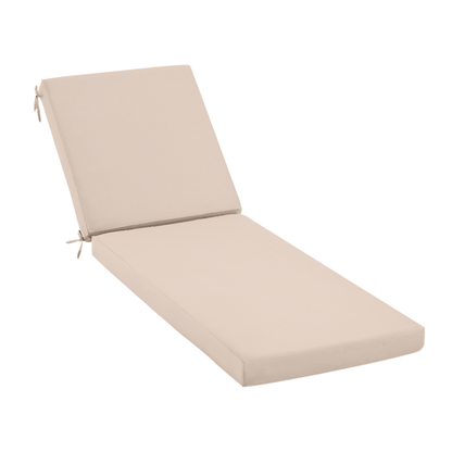 Striped Outdoor Lounge Cushion, Waterproof, Removable Cover, 10 Colours