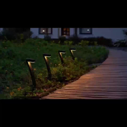Solar Pathway Lights, IPX5, Bright LED, 4, 6 or 8-Pack
