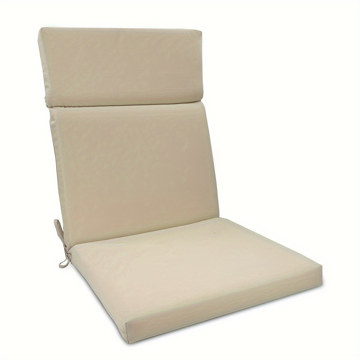 High-Back Rocking Chair Cushion Set, Seat & Back, Ties Included